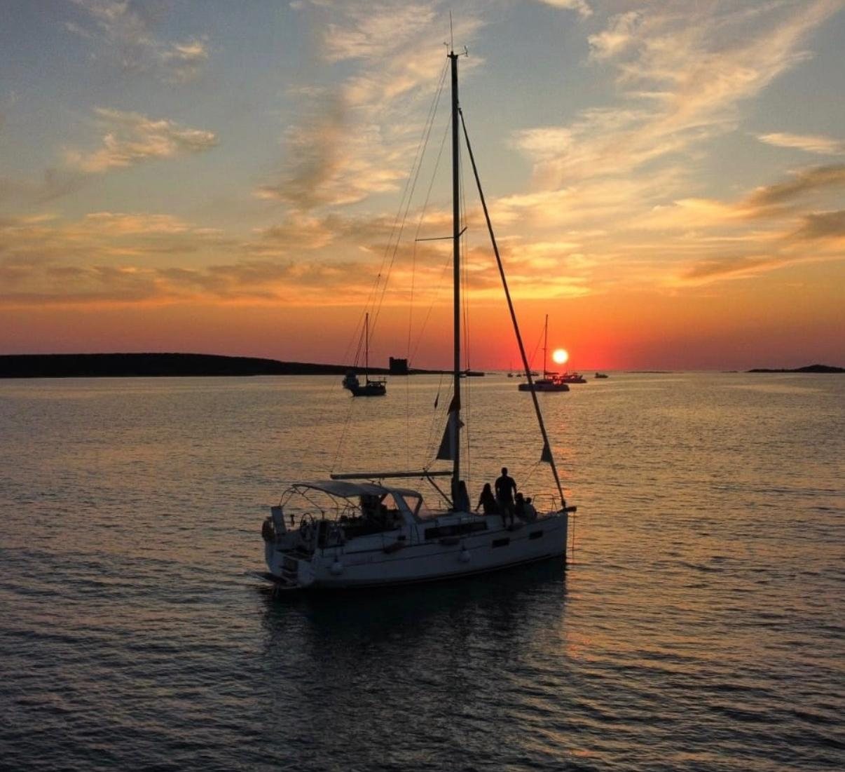 Tramonto in esclusiva